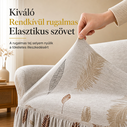 🛋️ Univerzális, rugalmas, teljes lefedésű kanapéhuzat
