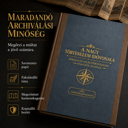 ✝🏛️ Adams Szinkronológiai Történeti Táblázata – Bibliai és világtörténelem egyben 🌏📜