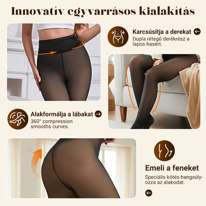 🌸Női termikus leggings, amely kompressziós derékpánttal formálja az alakot