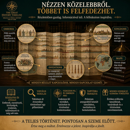 ✝🏛️ Adams Szinkronológiai Történeti Táblázata – Bibliai és világtörténelem egyben 🌏📜