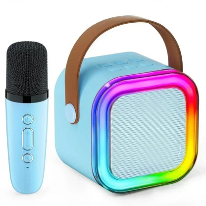 🎉 Gyermekek számára készült mini karaoke gép vezeték nélküli mikrofonokkal – zene, szórakozás és éneklés otthon 🎤✨
