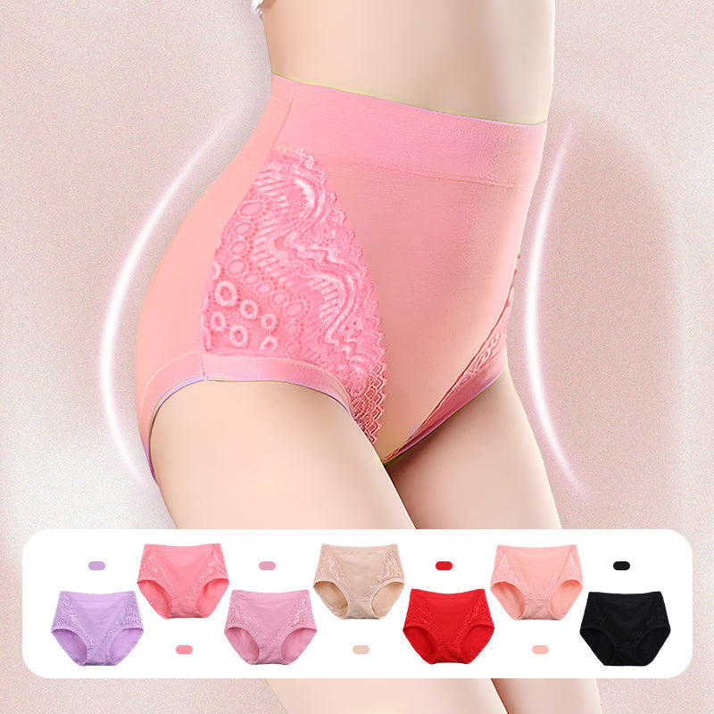 🌸 Plus Size szivárgásgátló bugyi – Magas derék, pamut, egész napos komfort 📦