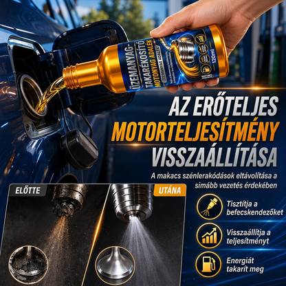 🚗 Autó üzemanyag-befecskendező tisztító adalék – Lerakódott korom eltávolítása ✨
