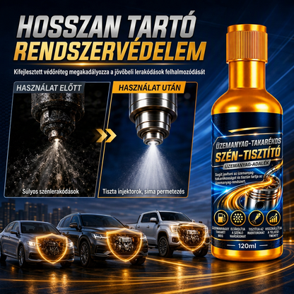 🚗 Autó üzemanyag-befecskendező tisztító adalék – Lerakódott korom eltávolítása ✨