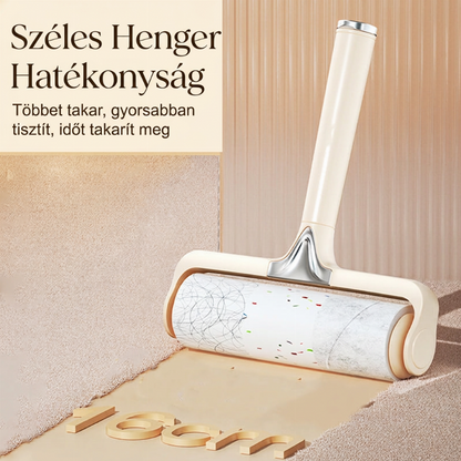 Távolítsa el a kisállatszőrt és a szöszöket azonnal! 10 cm széles, nyomot nem hagyó szöszeltávolító henger